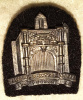 Malacca Volunteer Corps Officer's Silver Collar Badge